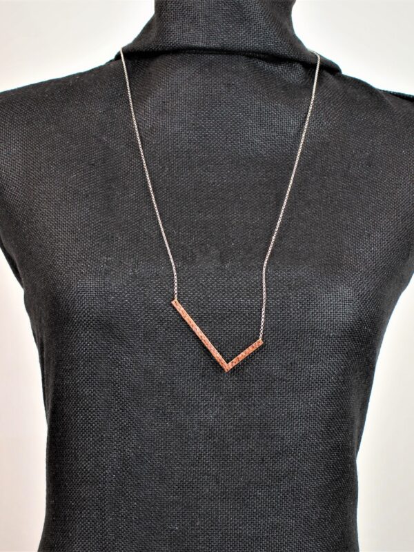 COLLANA lunga IN ARGENTO 925 CON MONOGRAMMA  L GARODESIGNERS