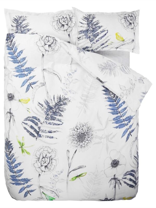 COPRIPIUMINO matrimoniale ACANTHUS INDIGO DESIGNERS GUILD