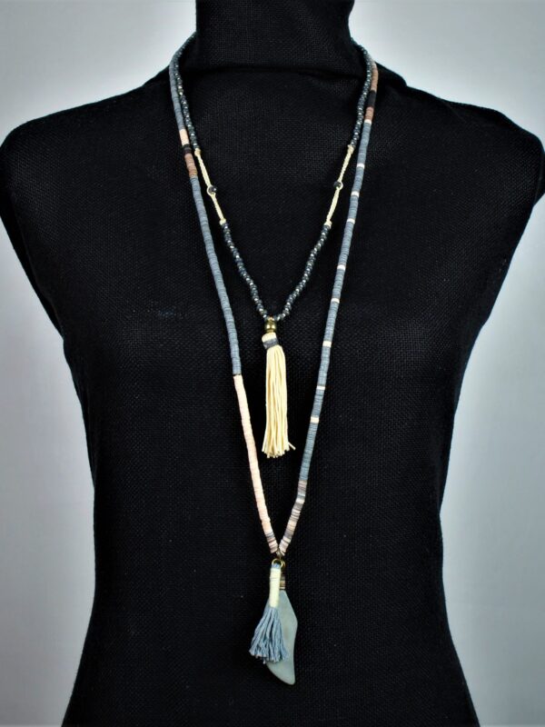 COLLANA DESIGN ETNICA lunga GARODESIGNERS