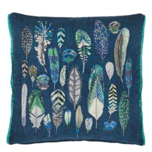CUSCINO QUILL cobalt DESIGNERS GUILD