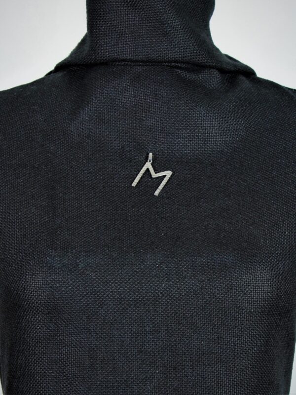PENDENTE MONOGRAMMA lettera M IN ARGENTO 925 GARODESIGNERS