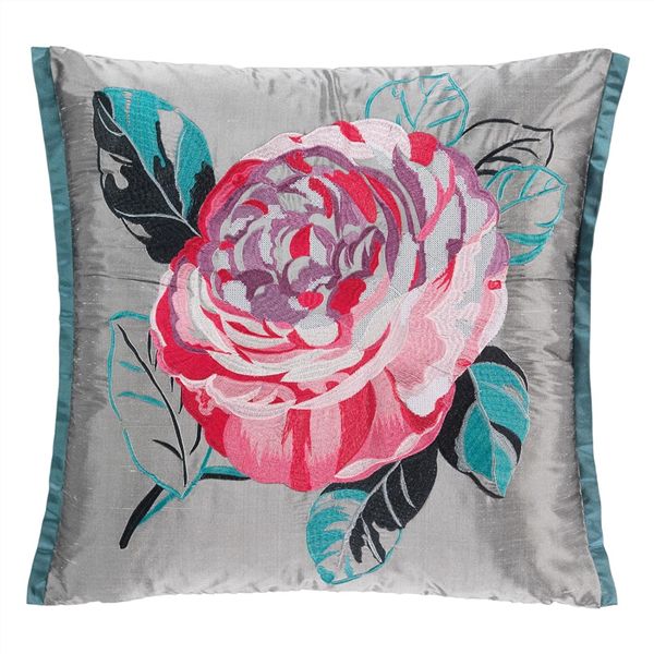 CUSCINO in seta CAMILLE CUSHION PEONY DESIGNERS GUILD