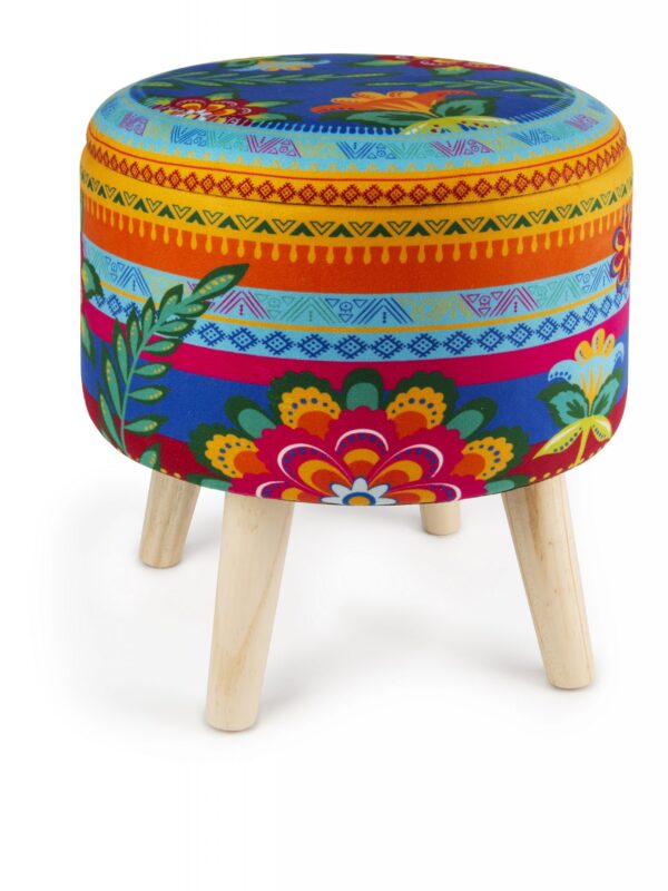 POUF CONTENITORE IN tessuto  GITANO