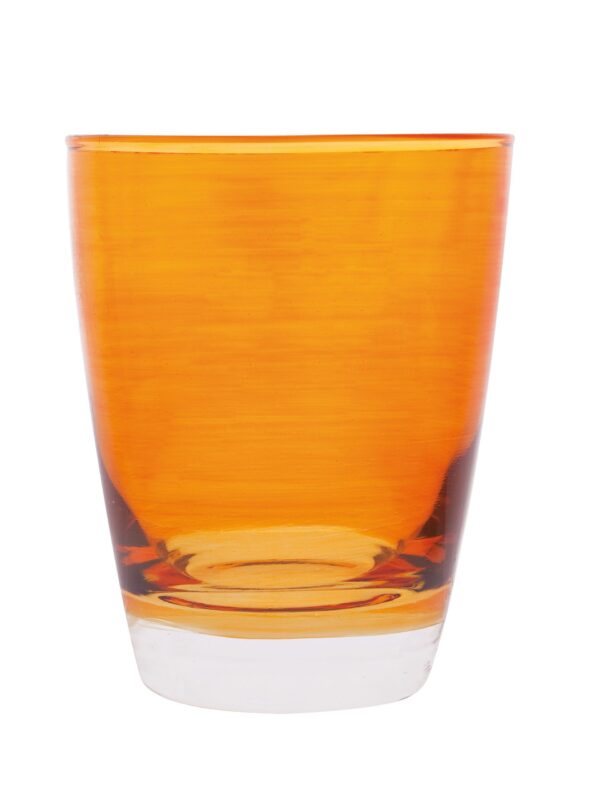 SET 6 BICCHIERI happy   COLOUR  ARANCIO