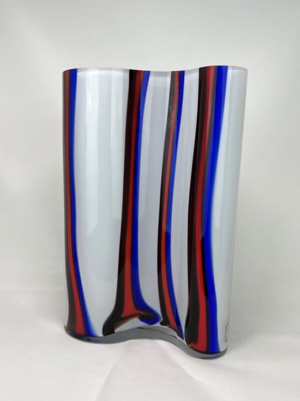 VASO SOFFIATO A bocca E LAVORATO A MANO SIA