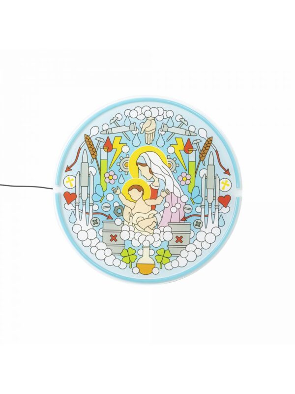 INSEGNA AL NEON LED Vergine Maria SELETTI