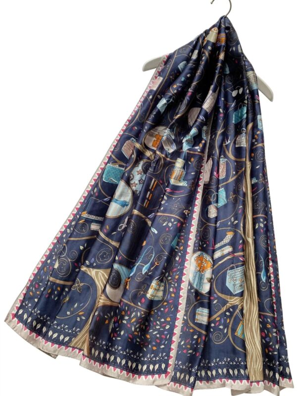 SCIARPA IN seta ALBERO DELLA MODA