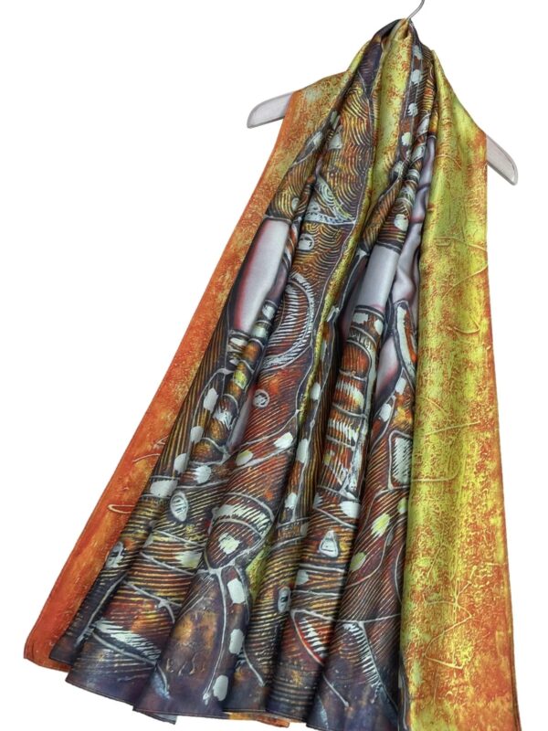 FOULARD IN seta DEA EGIZIA