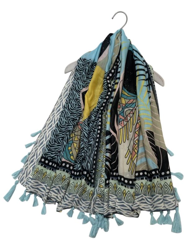 FOULARD con nappe DONNA AFRICANA