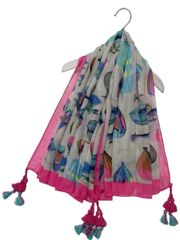 FOULARD con nappe MONGOLFIERE