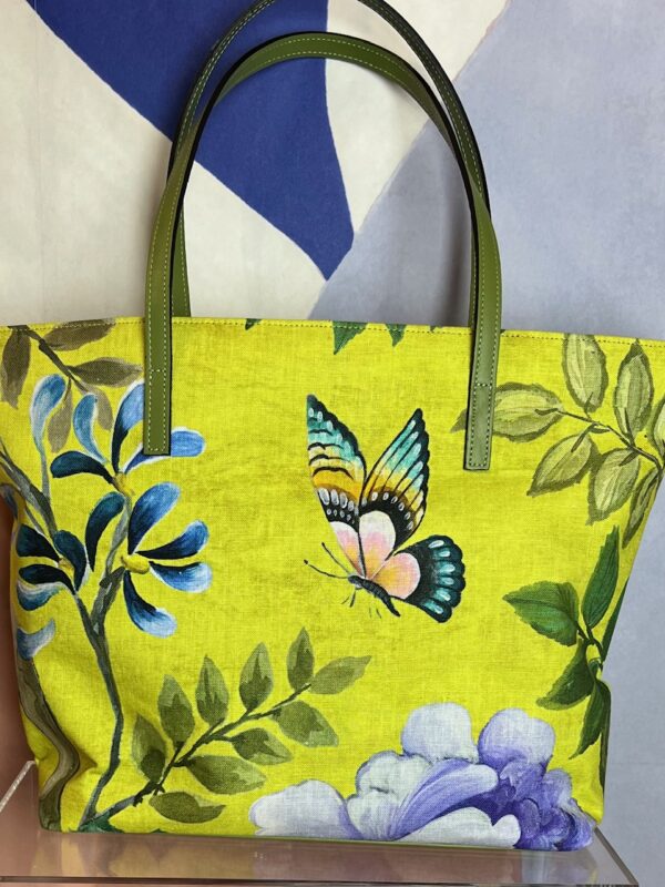 BORSA A SPALLA MAMILLA con MOTIVO NATURA