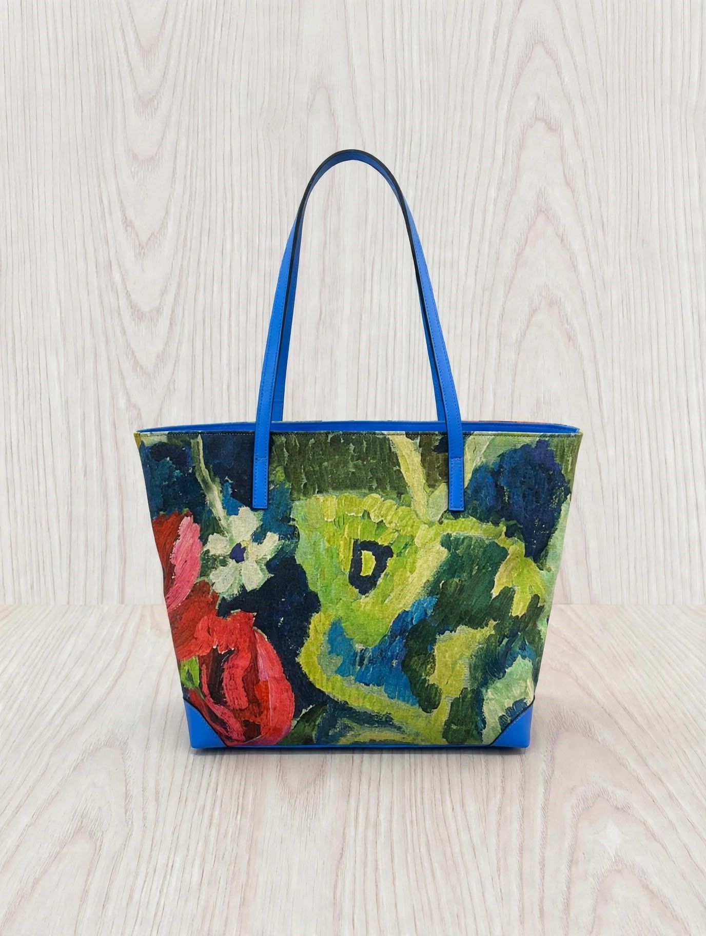 BORSA A SPALLA MAMILLA con MOTIVO FLOREALE