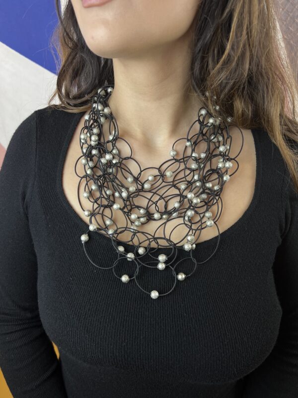 COLLANA COSMO nera MAMILLA
