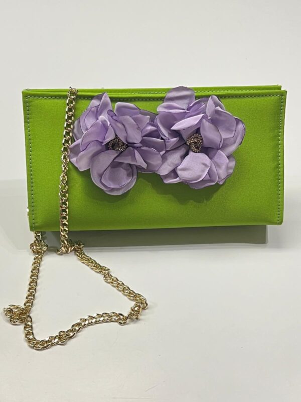 POCHETTE DIANA MAMILLA raso CAMELIE
