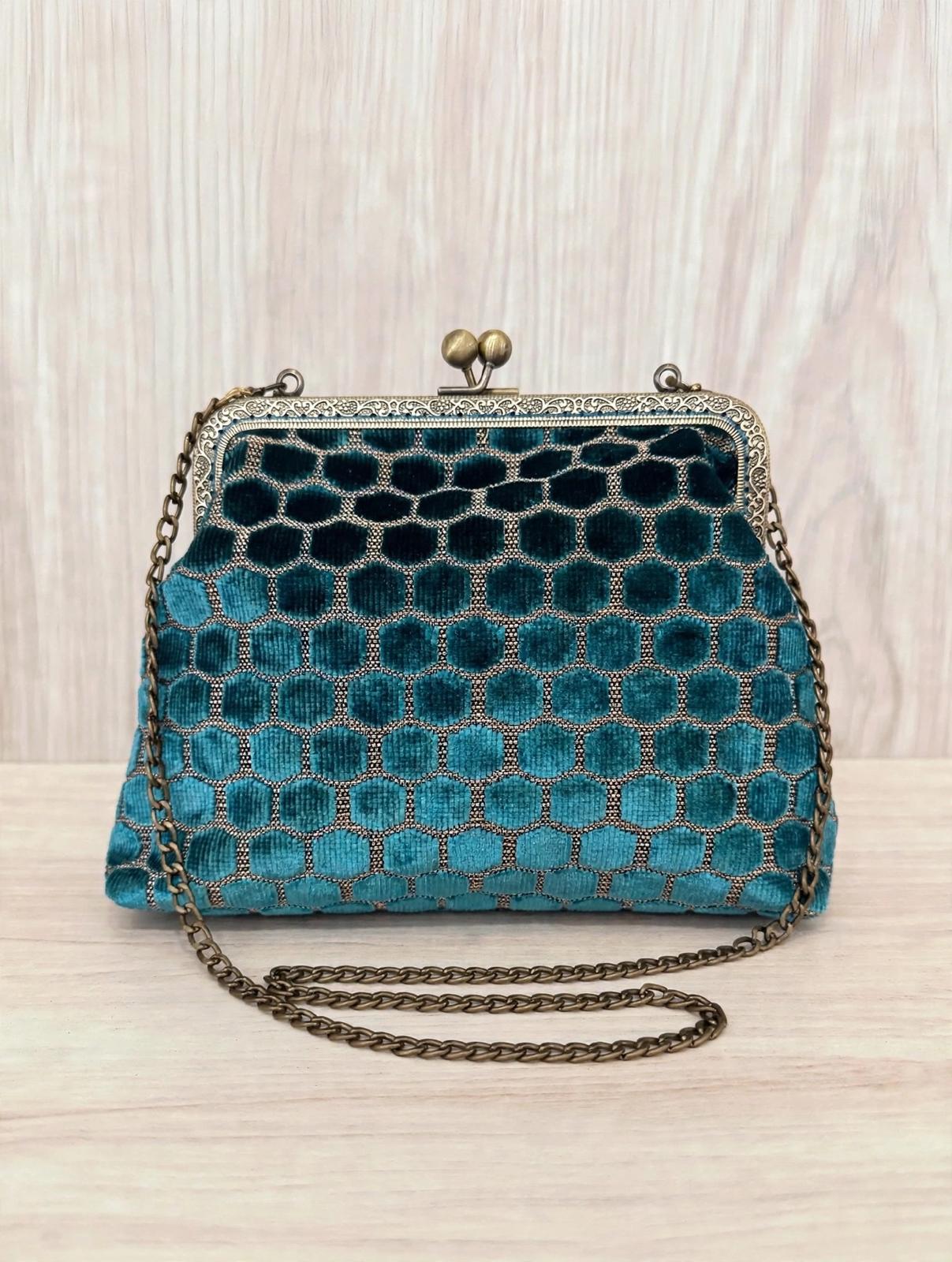 BORSA CLIPCLAP petrolio MAMILLA